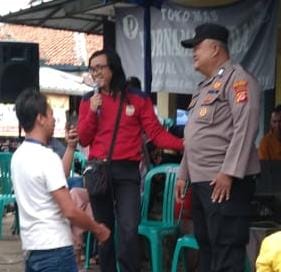 Cipkon di Bulan Ramadan, Polsek Kawali Polres Ciamis Patroli Dialogis ke Warga Karangpawitan