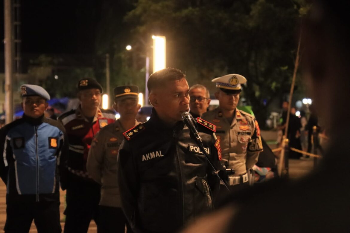 Polsek Ciamis Patroli KRYD Malam Hari Berantas Peredaran Knalpot Tidak Sesuai Spesifikasi di Jalanan
