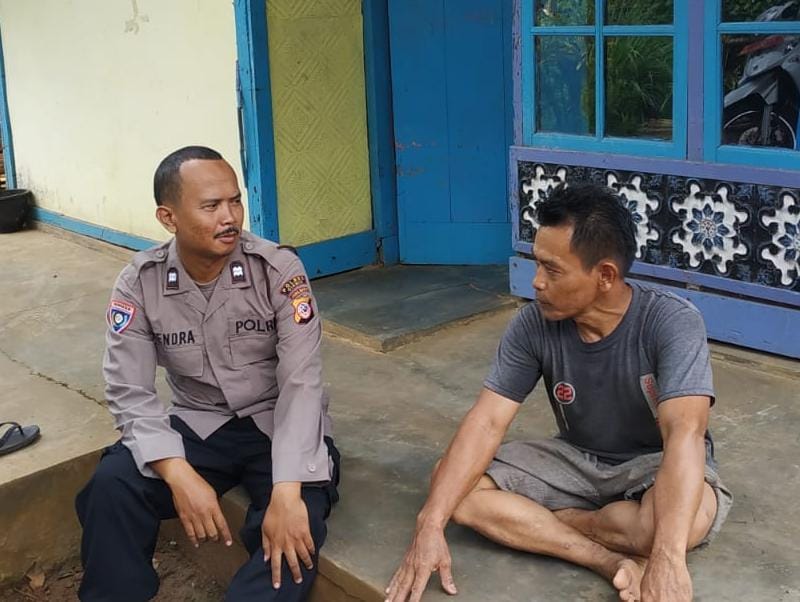 Antisipasi C3, Polsek Cimaragas Polres Ciamis Giat Kunjungan Silaturahmi Kepada Warga