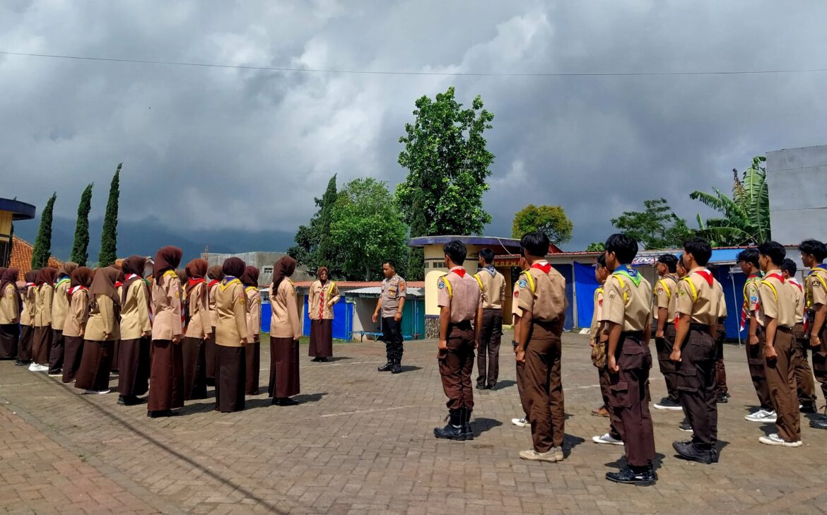 Polsek Panjalu Polres Ciamis Pembinaan Pramuka Saka Bhayangkara