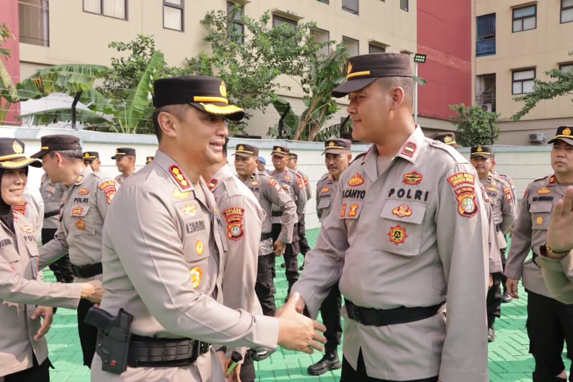 Polres Metro Jakarta Barat Gelar Halal Bi Halal, Pererat Kekeluargaan di Hari Raya Idul Fitri 1445 H
