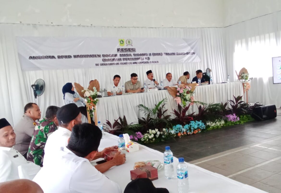 Reses Masa Sidang II 2023-2024 Digelar Anggota DPRD Kabupaten Bogor Dapil V (Lima)*