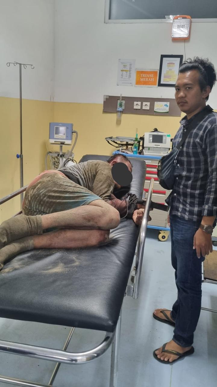 Polsek Parung Mengamankan Satu Orang Pelaku Pencurian Handphone dan Habis Diamuk Masyarakat