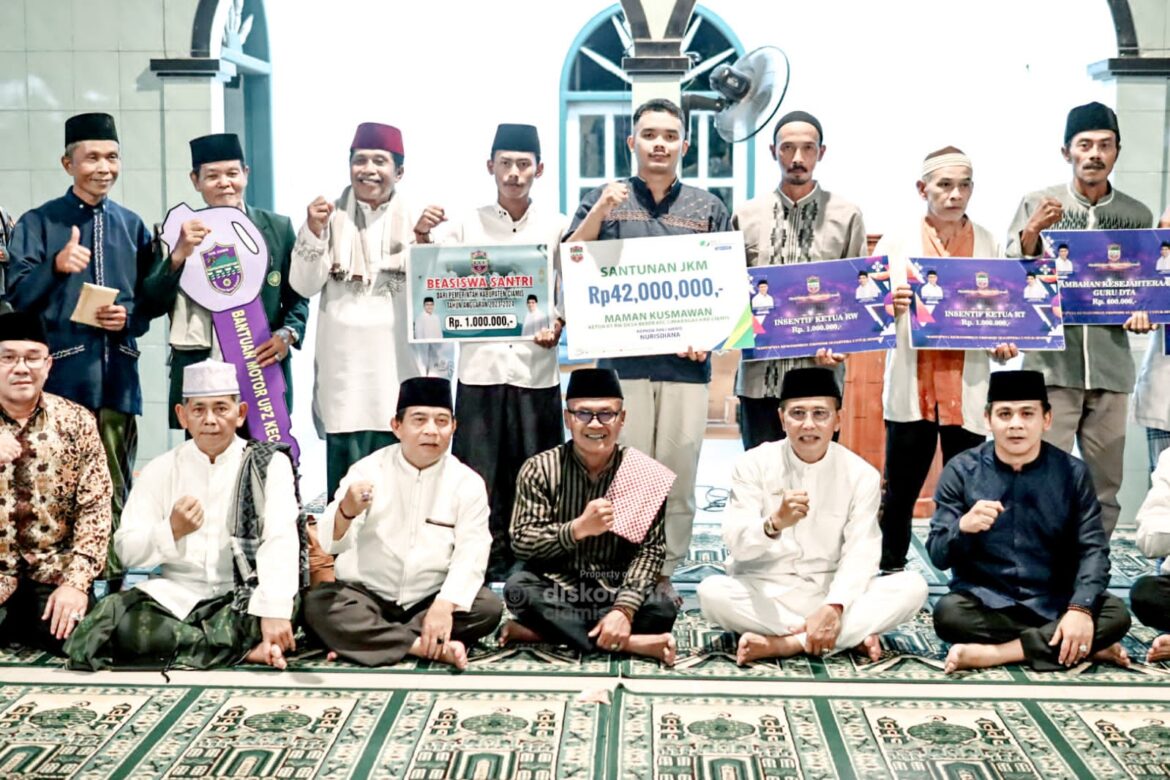 Tarling Terakhir 1445 H Tingkat Kabupaten Ciamis: Bupati Herdiat Umumkan Insentif RT/RW Sudah Dicairkan