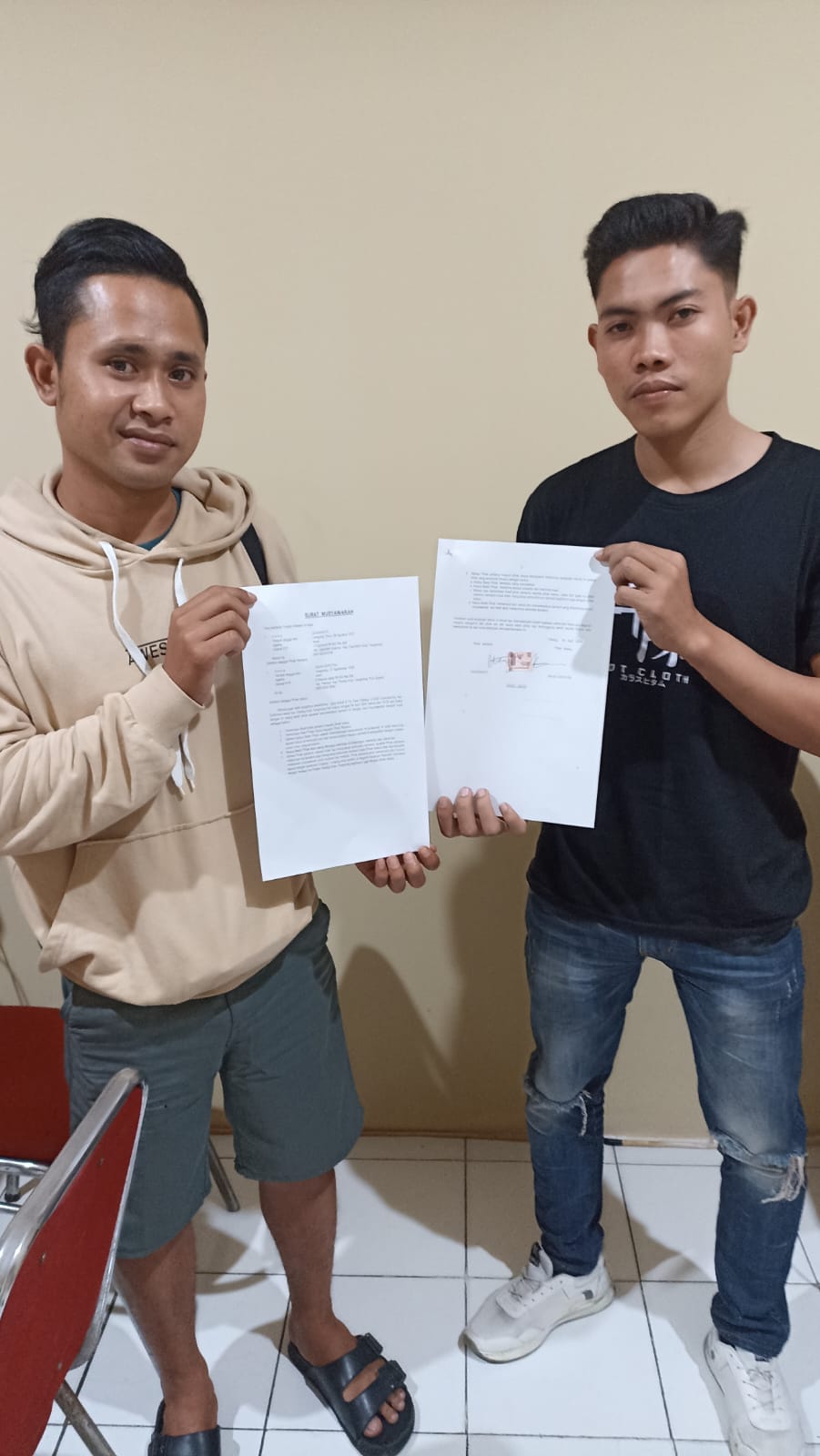 Emosi Diklakson, 2 Pengendara Motor Cekcok di Jalan, Polsek Ciledug Jadi Juru Damai
