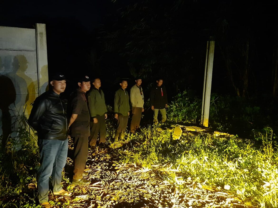 Polsek Rumpin Dan Instansi Terkait Cek TKP Pengrusakan Pagar Panel Frecon di BSD Rumpin, Kerugian Ditaksir Rp 2 Juta