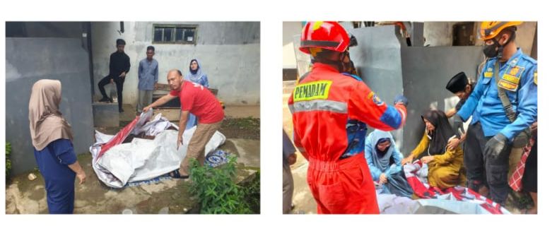 Polsek Citeureup bersama Instansi Terkait Lakukan Cek Olah TKP Terkait Penemuan Mayat dalam Sumur