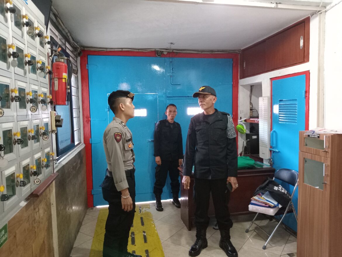 Cipta Kondisi, Sat Samapta Polres Ciamis Giat Patroli Dialogis di Lapas Kelas IIB