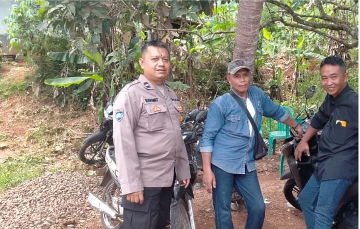 Beri Rasa Aman dan Nyaman, Polsek Sukadana Polres Ciamis Sambangi Warga