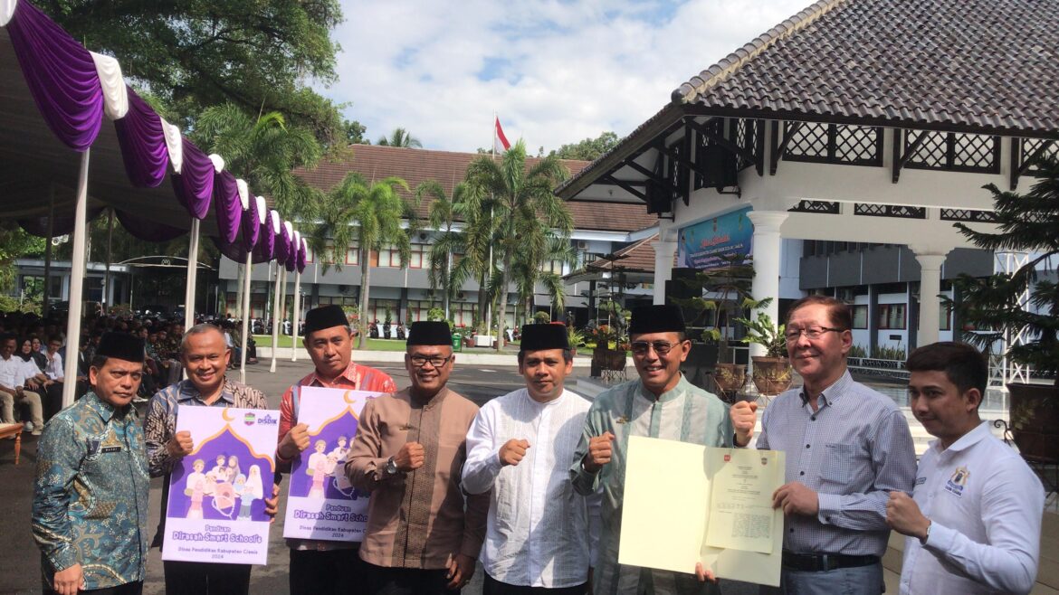 Pemda Ciamis Launching MOU Pengolahan Sampah Sulap Menjadi Energi