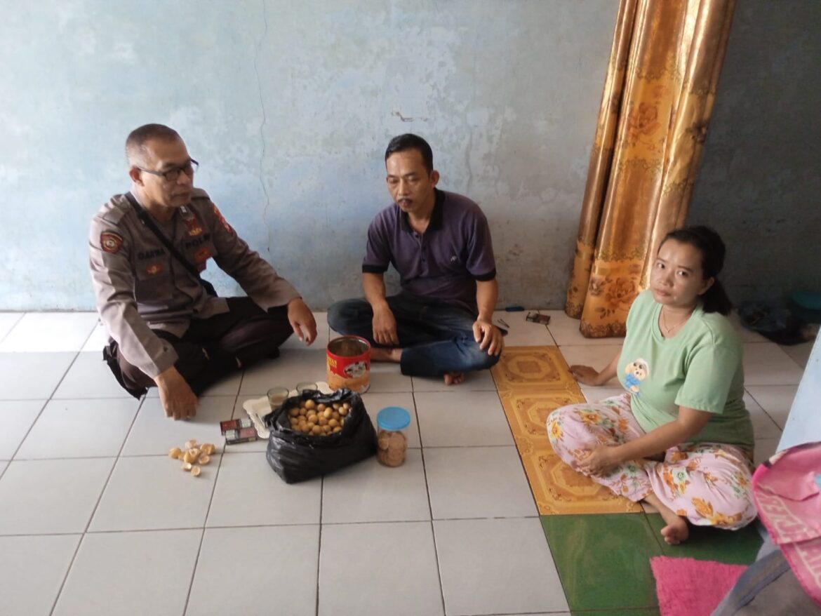 Cipta Kondisi Polsek Rancah Datangi Warga Beri Himbauan Kamtibmas