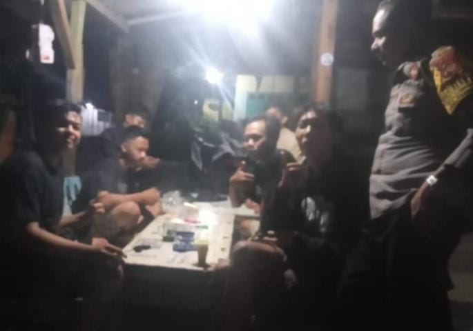 Cegah Tindak Kriminalitas di Malam Hari, Polsek Pamarican Polres Ciamis Intens Patroli Biru