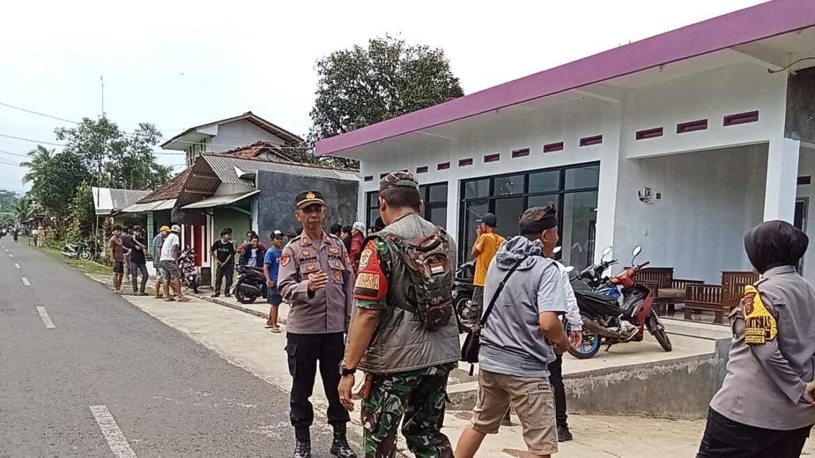 Pastikan Wilayah Aman dan Kondusif, Kapolsek Ciamis Secara Langsung Pantau Warga Audensi