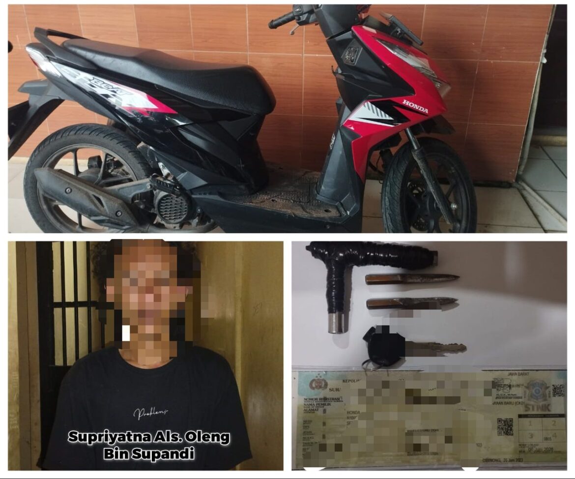 Gerakan Cepat Polsek Jasinga Ungkap Pelaku Curanmor