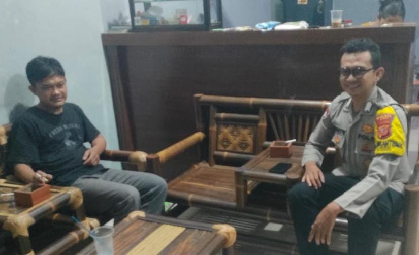 Perkuat Sinergitas, Polsek Cipaku Polres Ciamis Koorkom ke Warga Desa Selacai