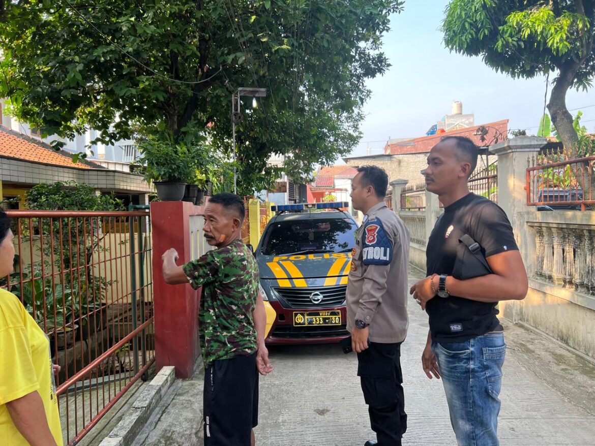 Polsek Cibinong Tindak Lanjutti Laporan Pengaduan Masyarakat Ke 112 Terkait Adanya Peristiwa Pemukulan Terhadap Seorang Perempuan Diwilayah Cibinong