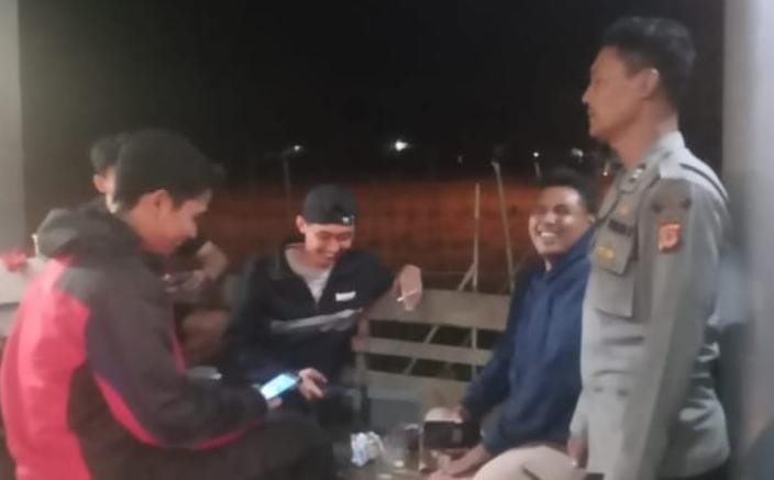 Cegah Tindak Kriminalitas di Malam Hari, Polsek Pamarican Polres Ciamis Intens Patroli Biru