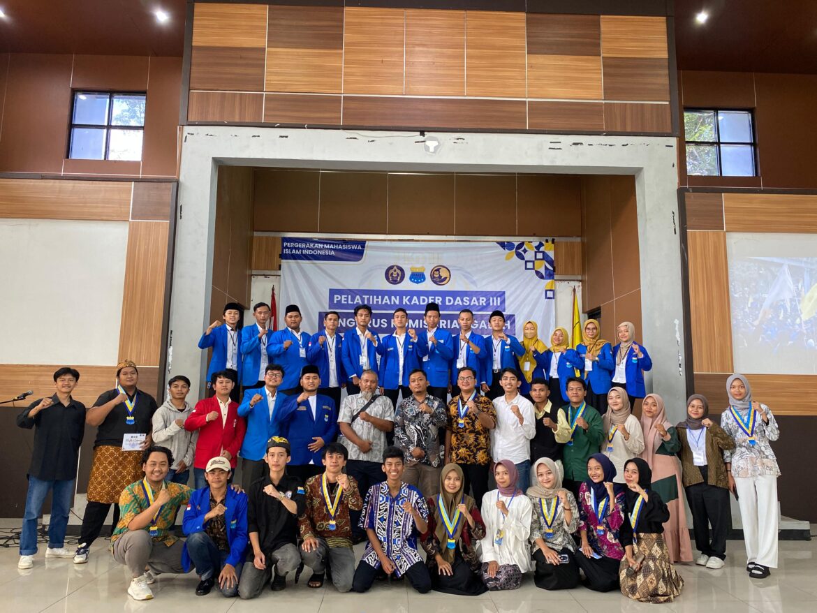 PMII Komisariat Galuh Sukses Laksanakan Kegiatan PKD (Pelatihan Kader Dasar) Ke-3 Se-Jawa Barat di Asrama Haji Kabupaten Ciamis