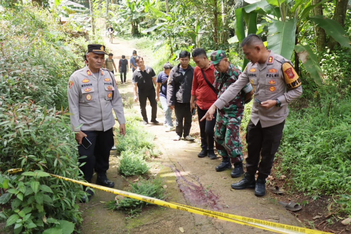 AKBP Akmal Pimpin Langsung Proses Olah TKP Terduga Suami di Rancah Ciamis Mutilasi Sang Istri