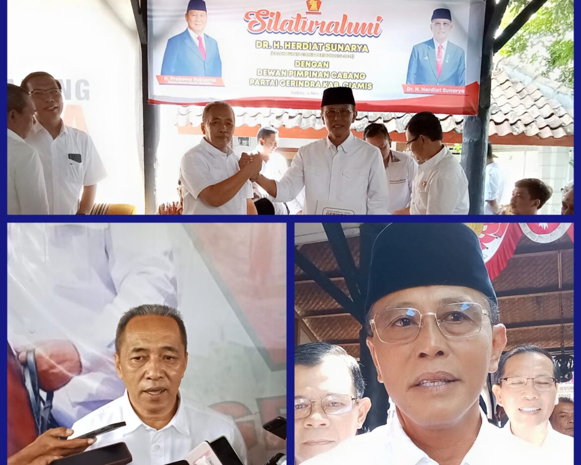 Sapari Politik Herdiat Sunarya: Resmi Calonkan Diri Ke Partai Gerinda Sebagai Calon Bupati Ciamis Periode 2024-2029