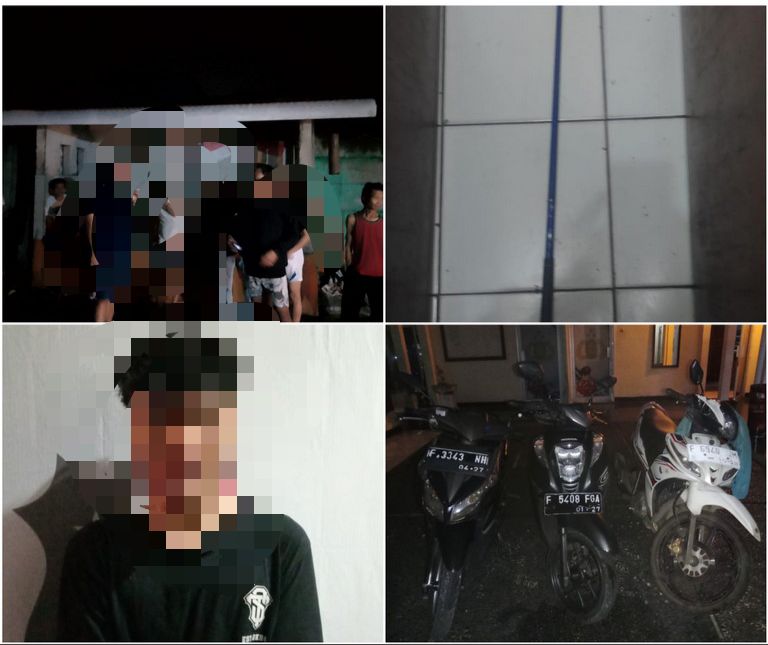 Polsek Ciawi Berhasil Amankan Anak Laki-laki yang Diduga Akan Melakukan Tauran