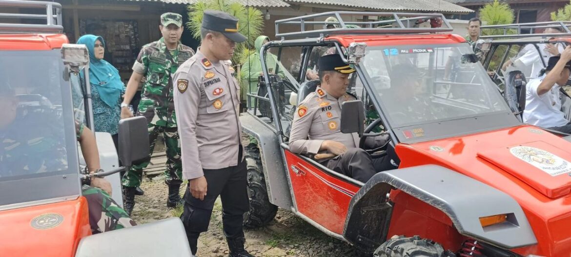 Sinergi Tni Polri Beserta Instansi Terkait Lakukan Pembukaan Upacara TMMD ke 120 Membangkitkan Semangat Gotong Royong