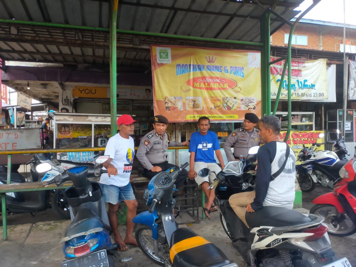 Humanis, Sat Samapta Polres Ciamis Patroli ke Terminal Berantas Premanisme