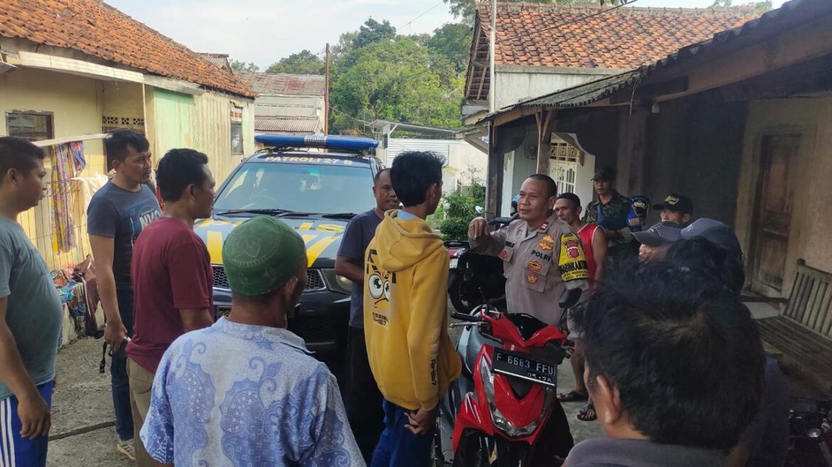 Polsek Kemang Berhasil Mengamankan Pelaku Pencurian Kendaraan Bermotor Dengan Menakuti Korbanya dengan Senjata Pistol Maenan