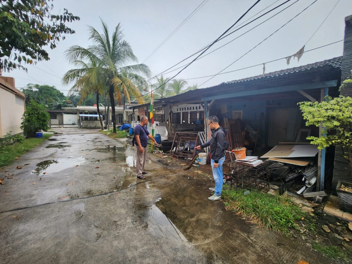 Polsek Cileungsi Tindak Lanjuti Cek TKP Terkait Video Viral Terkait Adanya Tindak Pidana Pencurian Mobil Pick UP
