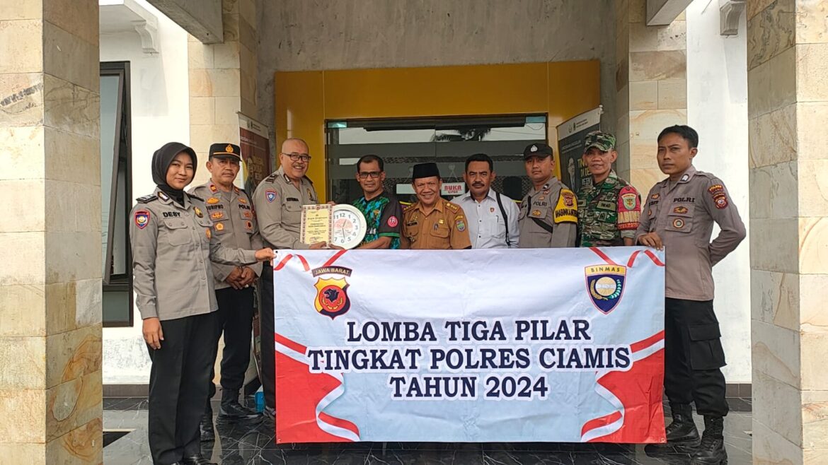 Polsek Lakbok Polres Ciamis Giat Lomba Tiga Pilar Dan Penilaian Satkamling Tingkat Polres Ciamis Tahun 2024