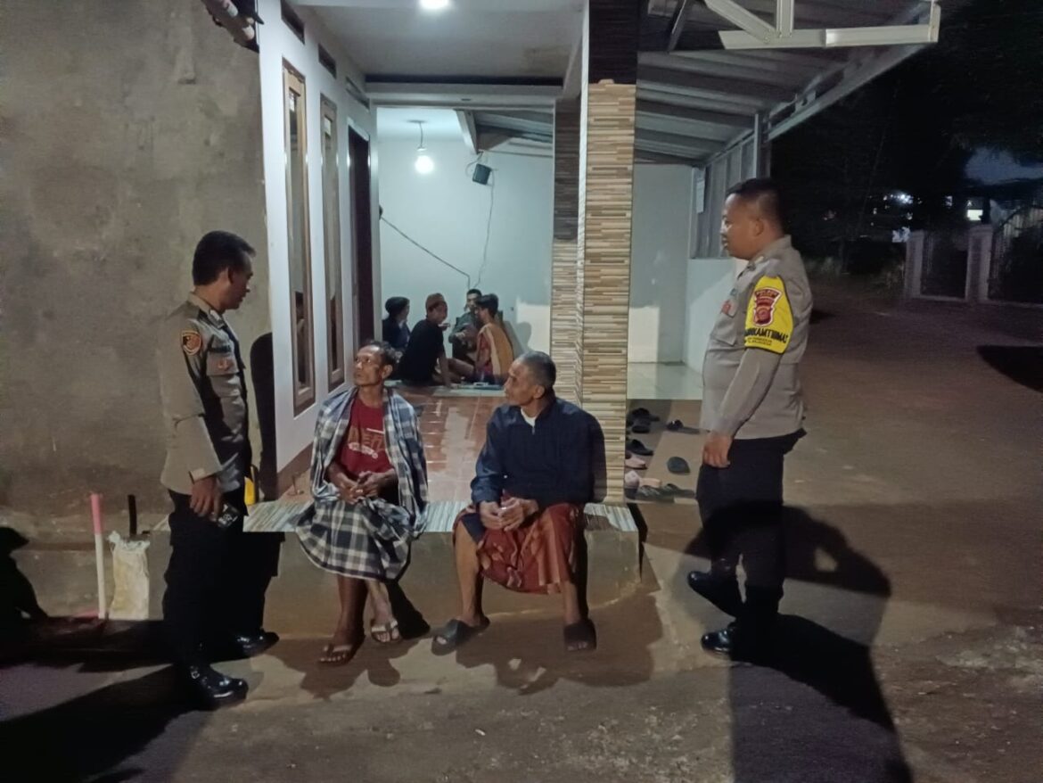 Berikan Rasa Nyaman, Polsek Rajadesa Polres Ciamis Intens Patroli KRYD di Malam Hari