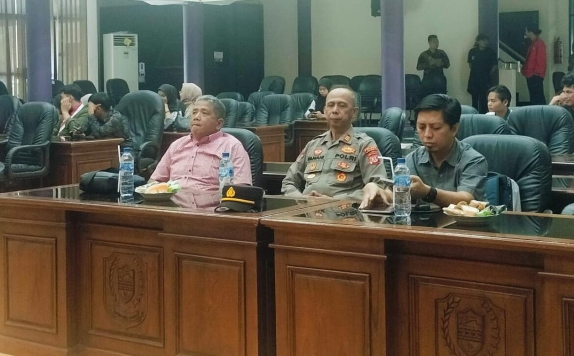 Polsek Ciamis Polres Ciamis Hadiri Giat Pembukaan Kaderisasi Tingkat Dasar ke-3 GMNI di
