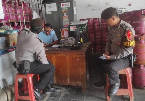 Jaga Kondusifitas Kamtibmas, Sat Samapta Polres Ciamis Giat Patroli Dialogis Agen Gas Maleber Ciamis