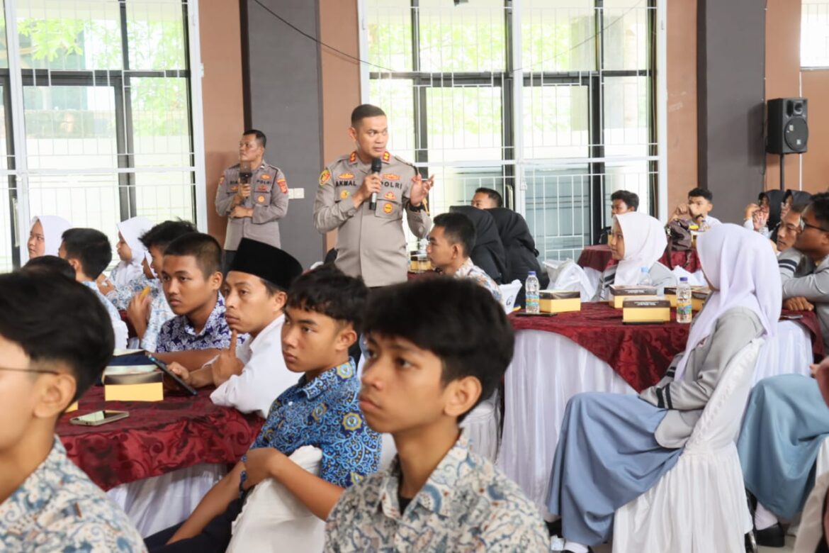 Kapolres Ciamis Beri Edukasi Saat FGD Trauma Healing Korban Bulying Tingkat Kabupaten Ciamis