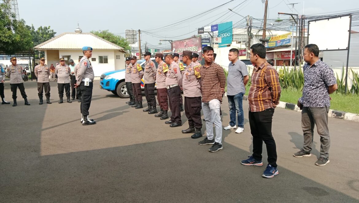 Bid Propam Polda Banten Cek Personel Polri di Polsek Pasar Kemis Polresta Tangerang