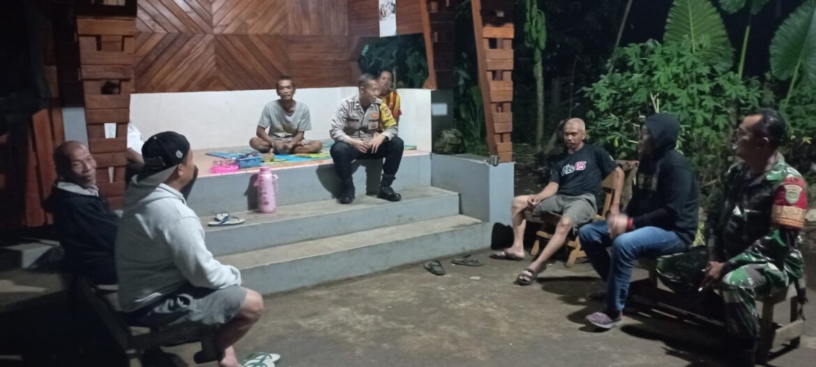 Antisipasi Gangguan Kamtibams, Polsek Cijeungjing Polres Ciamis Patroli KRYD di Daerah Rawan Kejahatan