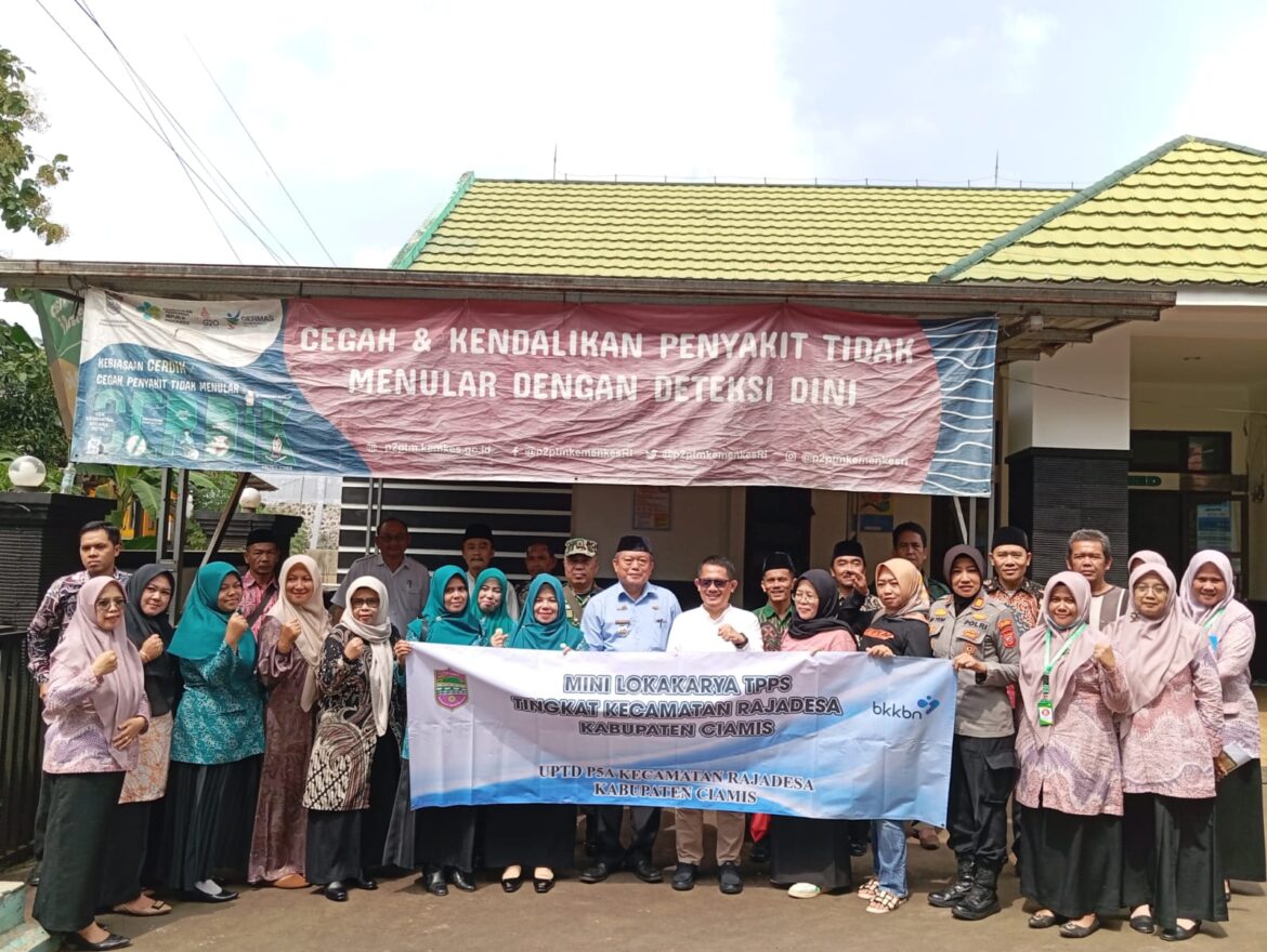 Polsek Rajadesa Polres Ciamis Polda Jabar Giat Rapat Lokakarya Mini Puskesmas Rajadesa di Mako