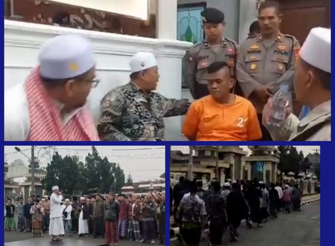 Ngeri!! Preman Malak Santri dan Dipaksa Minum Miras: Aliansi Santri Ciamis Datangi Mapolres Ciamis Tuntut Penegakan Hukum