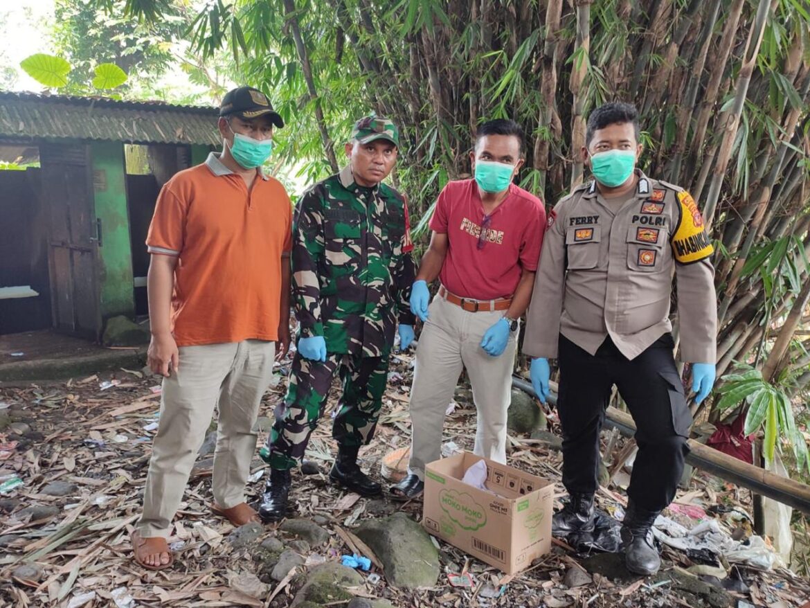 Polsek Ciomas Lakukan Investigasi Penyelidikan Terkait Penemuan Mayat Bayi Diketahui Berjenis Kelamin Perempuan