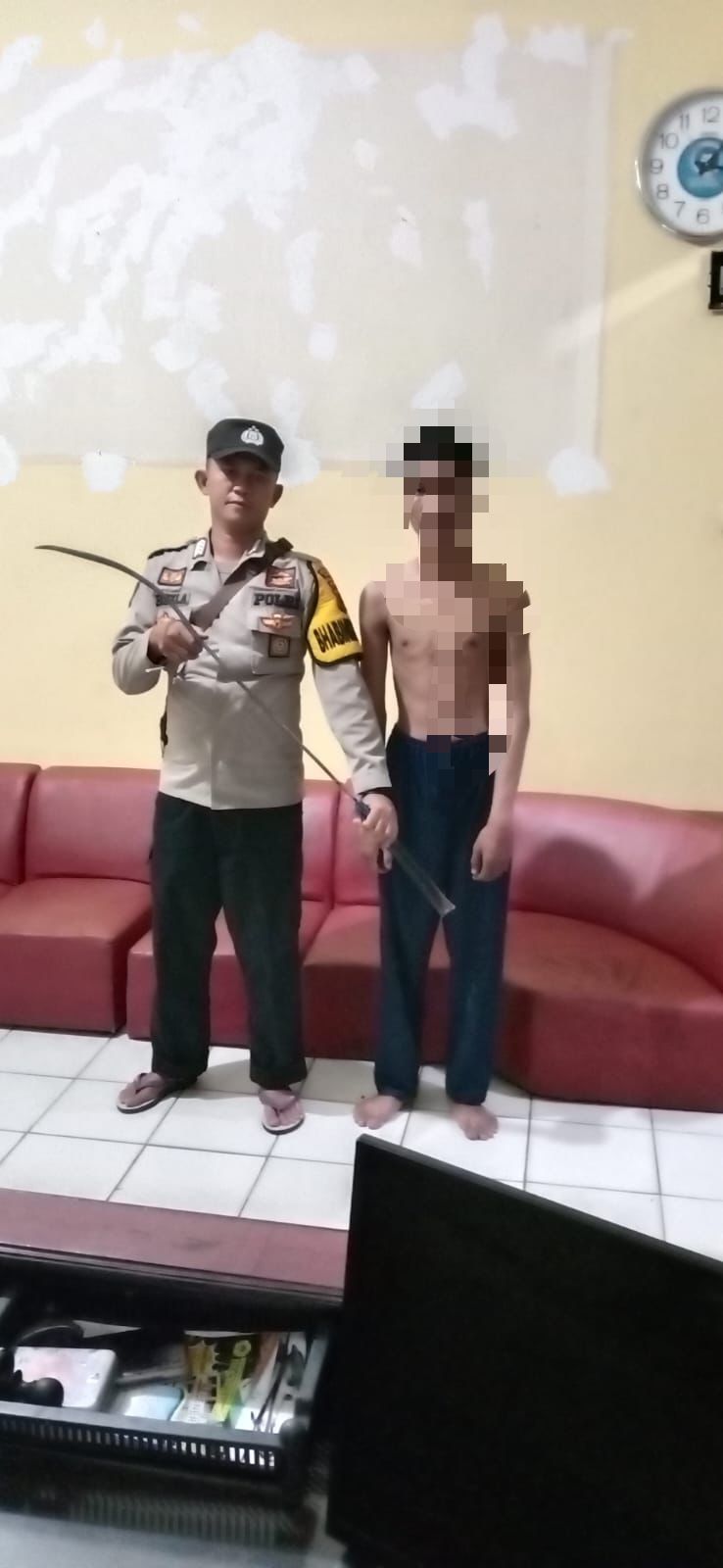 Polsek Ciomas Tindak Lanjuti Terkait Beredarnya Video Penyerangan Geng Motor