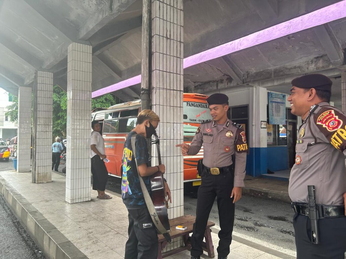 Cegah Aksi Kejahatan, Sat Samapta Polres Ciamis Giat Pemantauan Di Objek Vital