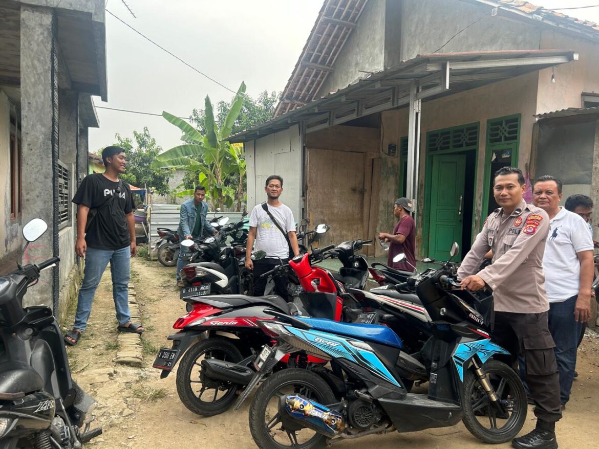 Polsek Ciruas Polres Serang Gerebeg Lapak Judi Sabung Ayam