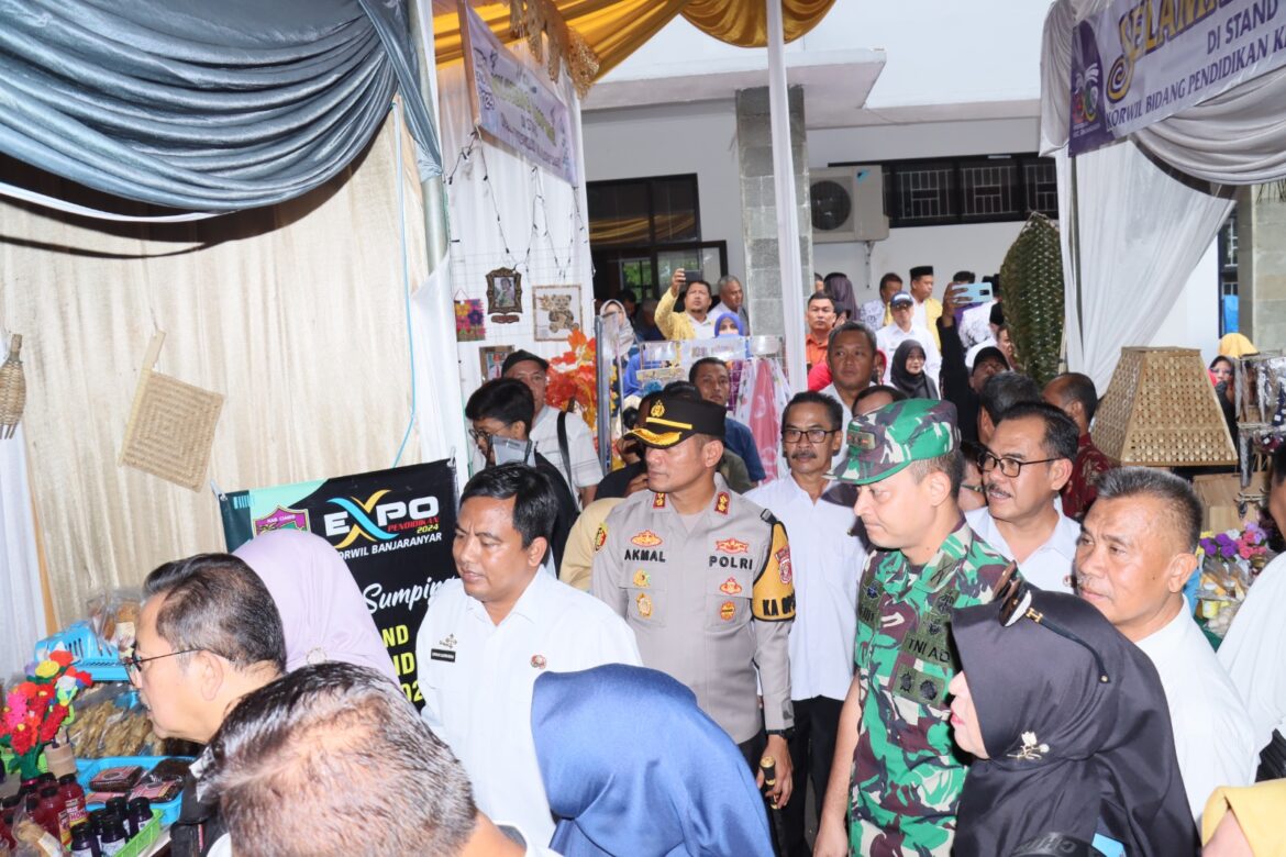 Kapolres Ciamis Hadiri Expo Pendidikan dan Hari Jadi Kabupaten Ciamis ke-382
