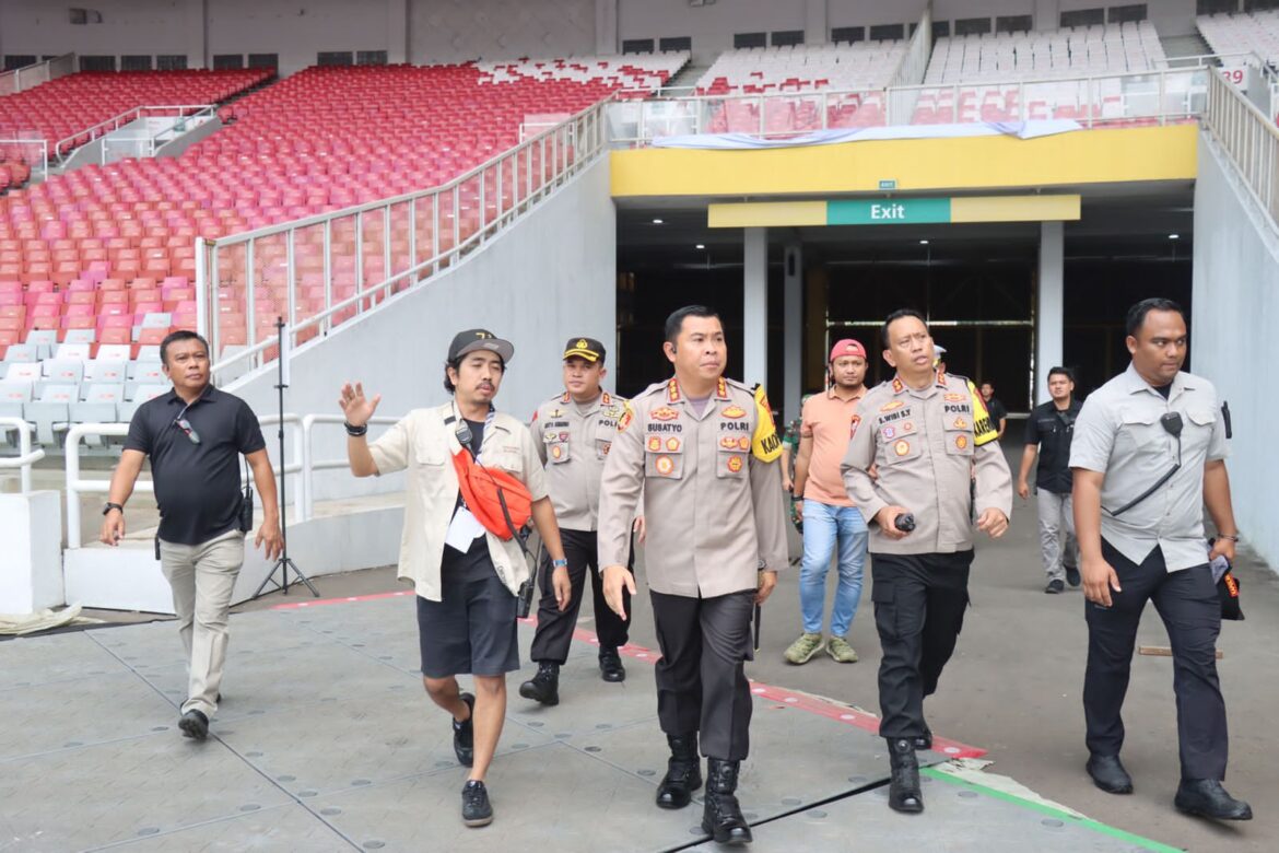 TNI Polri Kerahkan 2.086 Personil Amankan Pertandingan Sepak Bola Indonesia Vs Iraq di GBK