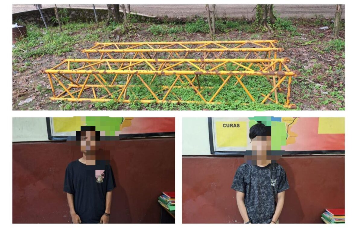 Polsek Cigudeg Ungkap Kasus Pencurian Besi Kren di PT. Batu Tama Manikam Nusa