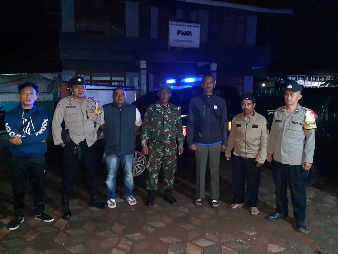 Polsek Cipaku Polres Ciamis Patroli KRYD Antisipasi Curanmor