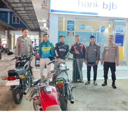 Berikan Rasa Nyaman, Polsek Rajadesa Polres Ciamis Intens Patroli KRYD di Malam Hari