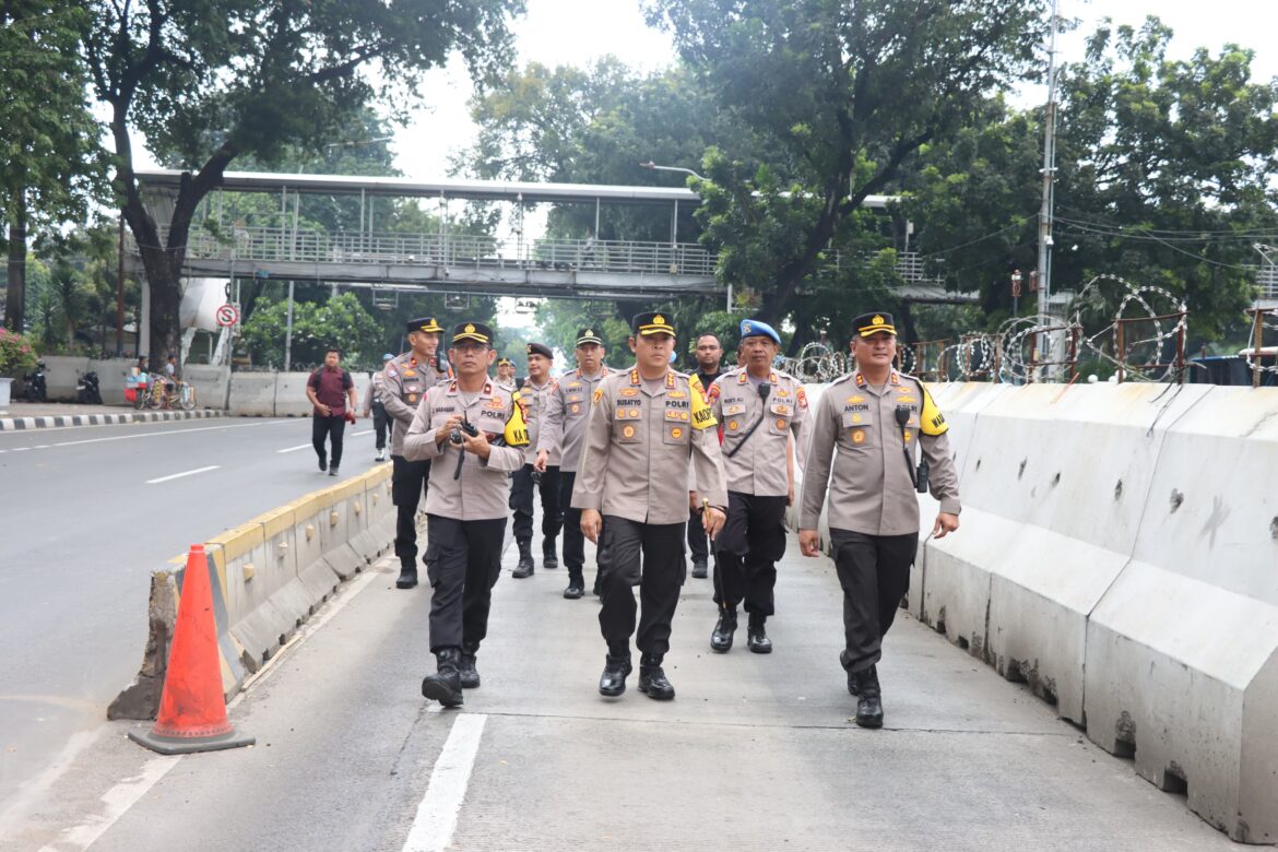 1.597 Personil Polri, Siap Amankan Aksi Bela Palestina di Patung Kuda