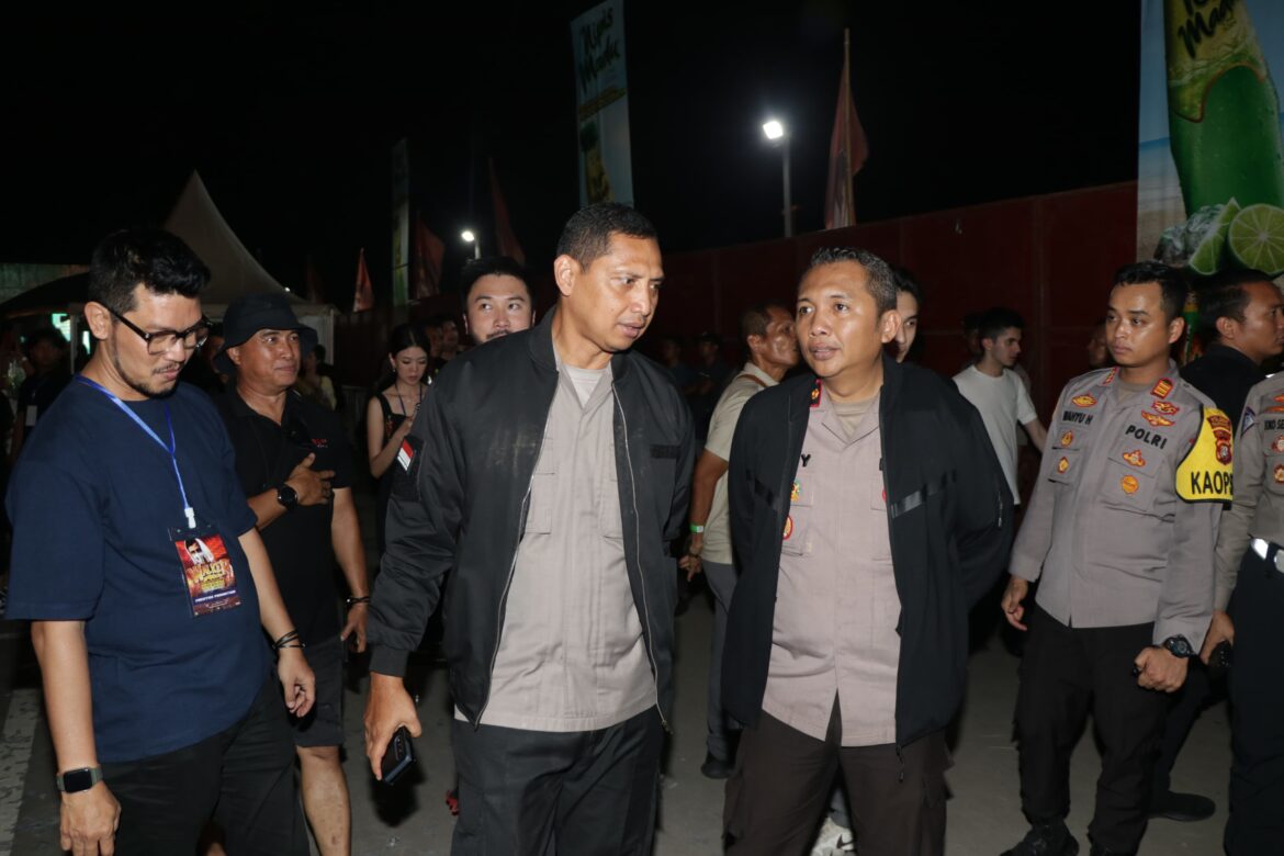 Libatkan Ratusan Personel, Polres Metro Tangerang Kota Amankan Konser Alan Walker di PIK 2 Berlangsung Kondusif