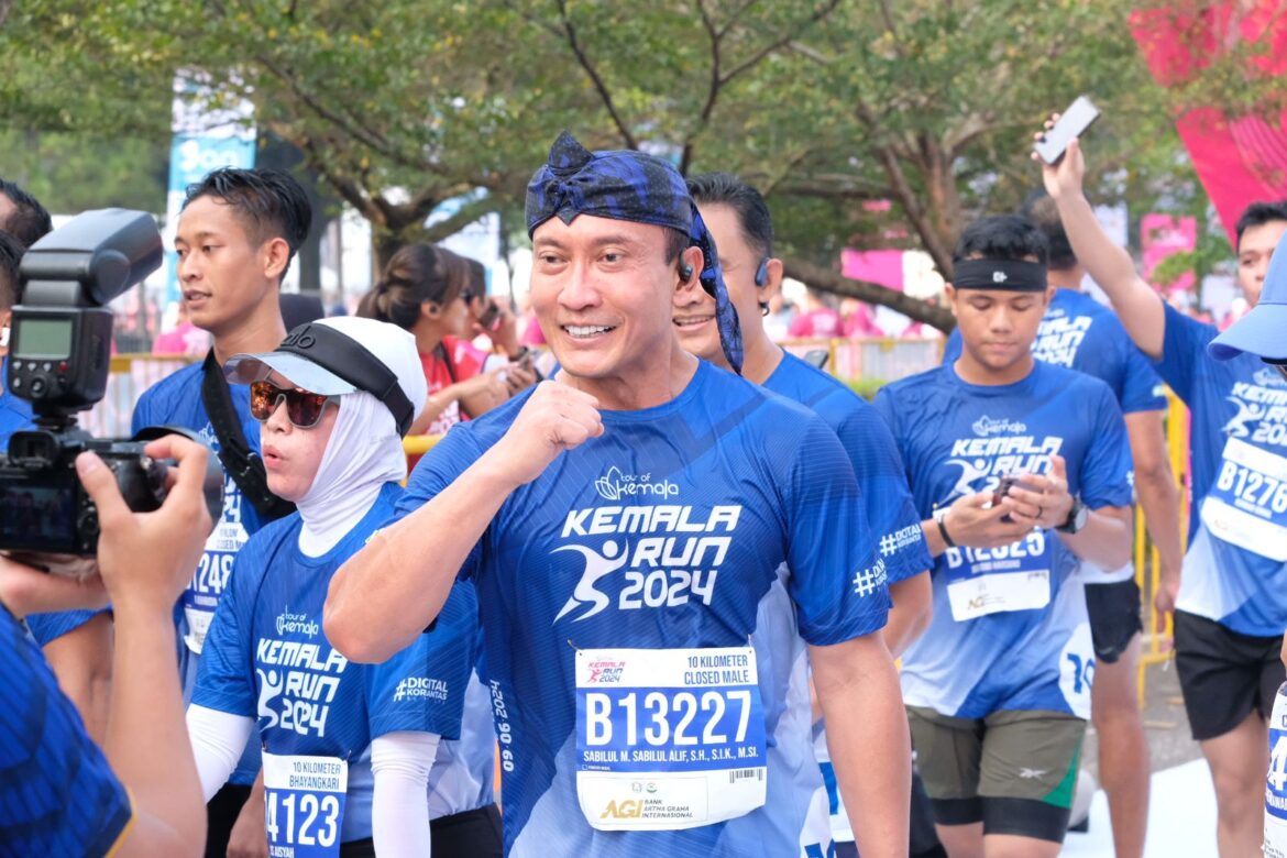 Polda Banten Ikut Semarakan Kemala Run 2024
